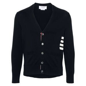 Thom Browne Men V-Neck Cardigan